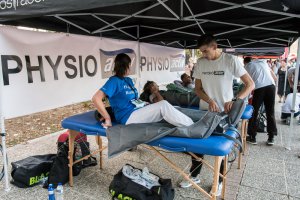 Ostracon και PHYSIO activ προσέφεραν υπηρεσίες αποθεραπείας στους δρομείς